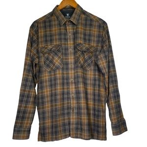 Kuhl Dillingr Flannel Large Long Sleeve